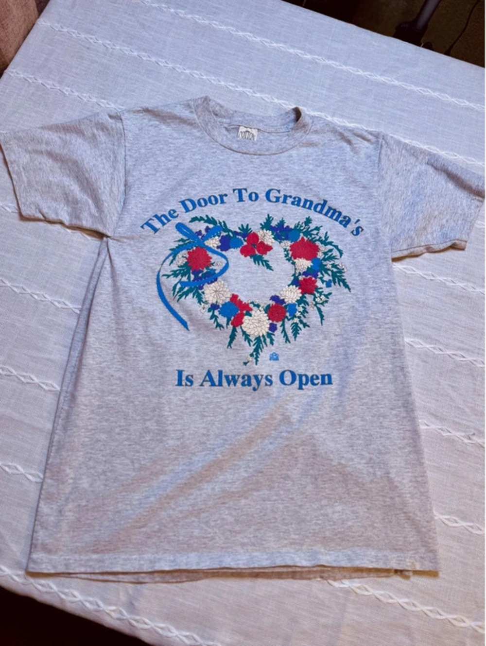 Vintage grandma tee cottagecore large